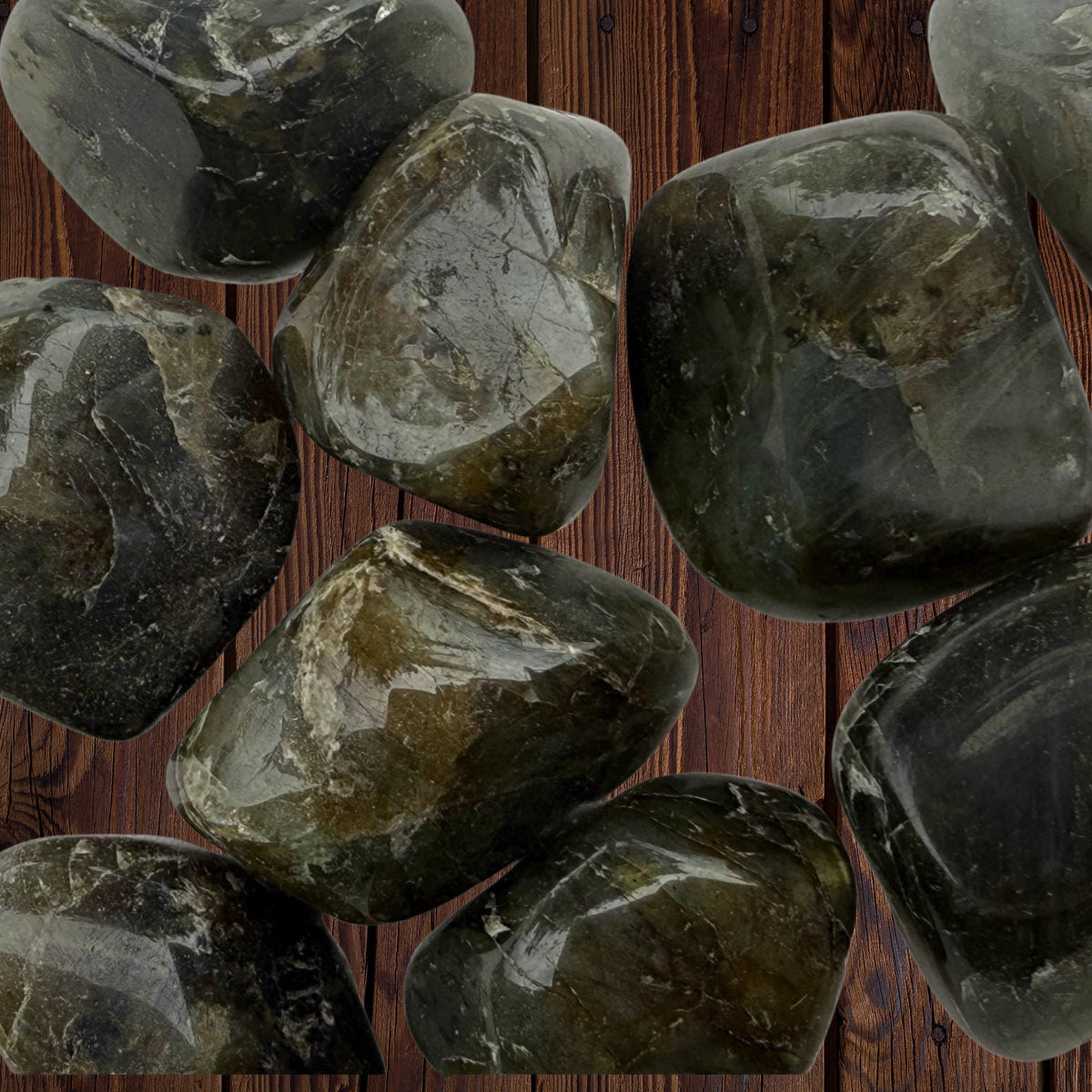 Peacock Labradorite Tumble Stones – Mystic Crystal for Intuition, Protection & Transformation
