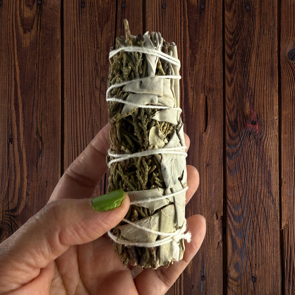Juniper Sage Smudge Stick | Cleansing Bundle | Purification Herb | 4"–5"