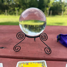 110mm Crystal Gazing Ball with Stand