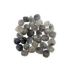 Tourmalinated Quartz Tumble Stones – Protection & Grounding Crystal for Balance and Clarity