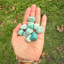 Amazonite Tumble Stones – Calming Crystal for Courage, Truth & Emotional Balance