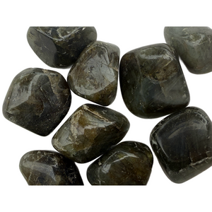 Close-up of Peacock Labradorite showing vibrant labradorescence – healing stone for protection and spiritual growth