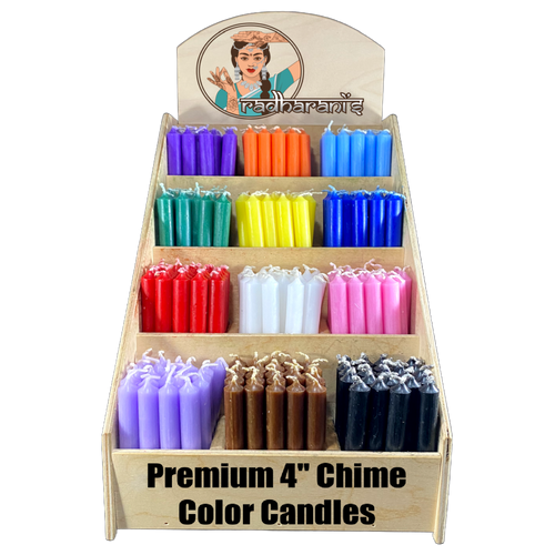 Mini Altar Spell Candles – 4″ Color Chime Tapers for Rituals & Magic