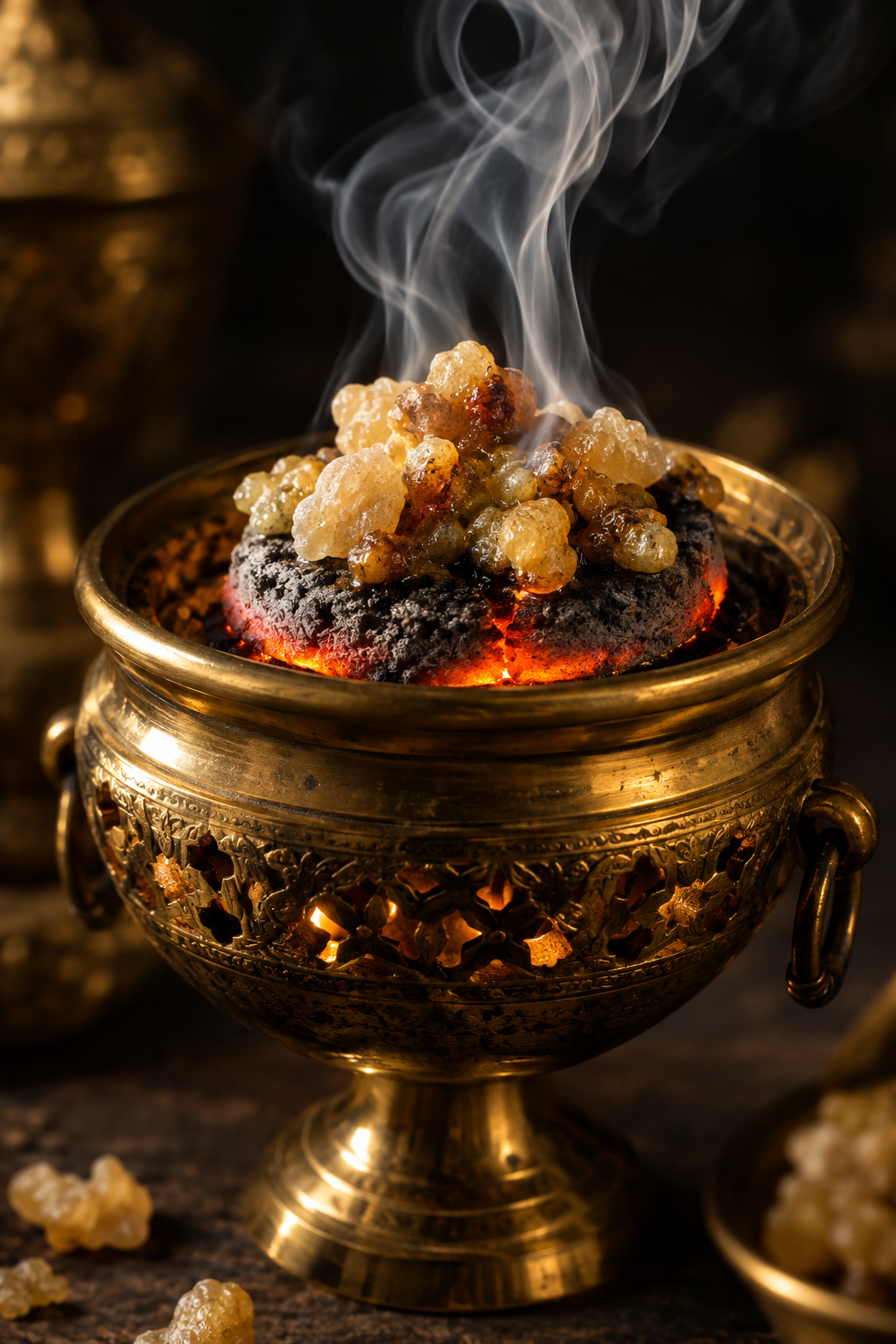 Frankincense Resin Incense – Natural Boswellia Granules