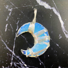 Gemstone Moon Pendants