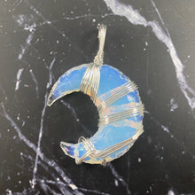 Gemstone Moon Pendants
