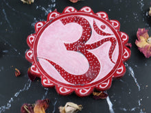 Om Altar Tile Incense Holder- 4"D