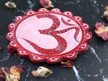 Om Altar Tile Incense Holder- 4"D