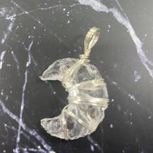 Gemstone Moon Pendants