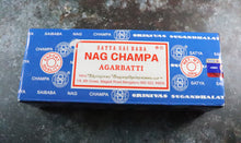 Satya Nag Champa Incense Sticks - Authentic Hand-Rolled Indian Incense