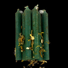 Money dressed candles (set of 7)