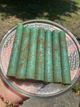 Money dressed candles (set of 7)