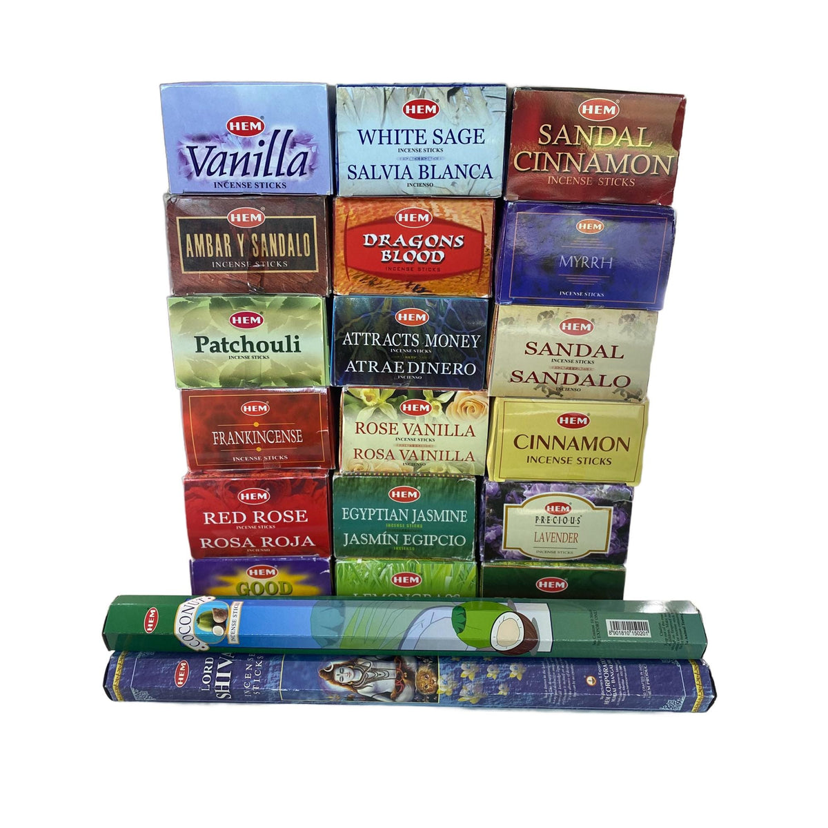 Xtra Large 16" Incense Sticks: 3-Hour Aroma