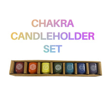 Chakra Candleholder set of 7