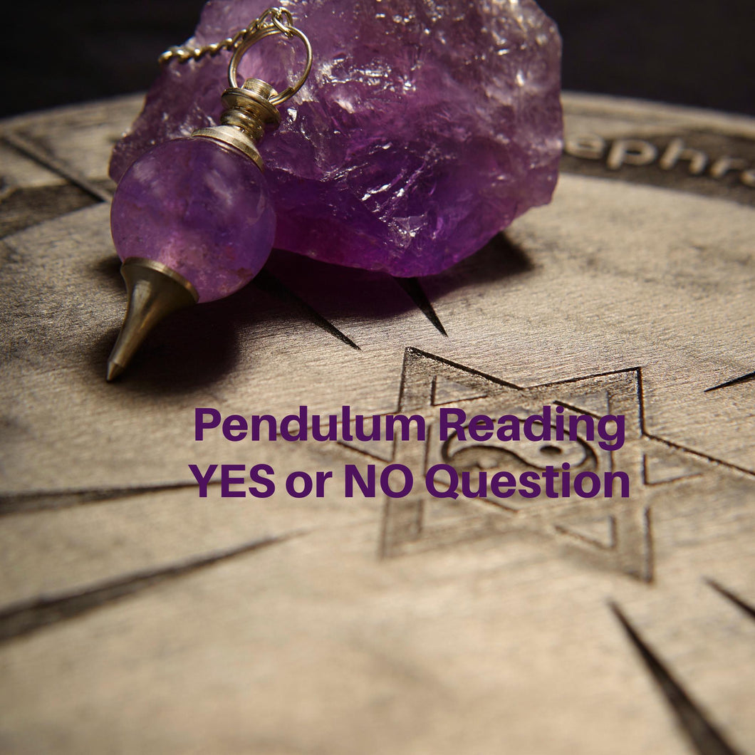 Same Day Pendulum Reading: Yes or No Answer