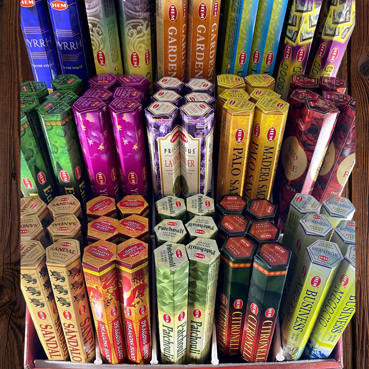 HEM Incense Sticks - Aromatherapy, Meditation, Cleansing - 20 Stick Box