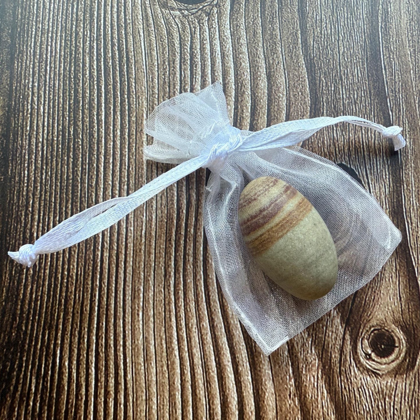 Shiva Lingam Stone: Narmada River Healing Crystal for Meditation