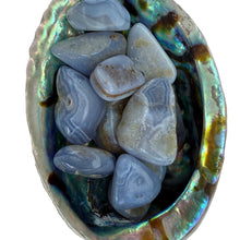 Blue Lace Agate Tumble Stone: Calming Crystal for Anxiety
