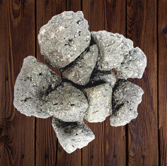 Pyrite Rough Stone – Natural Fool’s Gold Crystal- Protection, Prosperity & Energy Healing