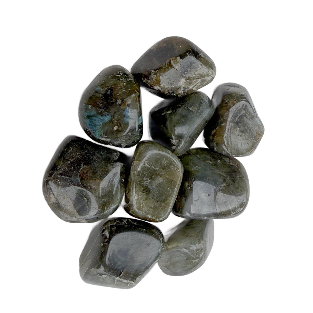 Peacock Labradorite Tumble Stones – Mystic Crystal for Intuition, Protection & Transformation