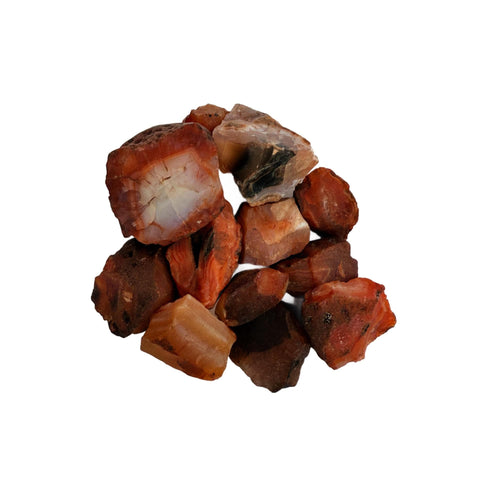 Rough Carnelian Stone – Natural Raw Gemstone for Healing & Crafting