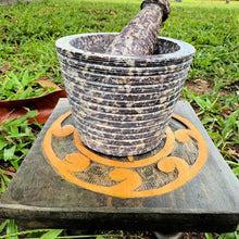 Hand-Carved Soapstone Mortar & Pestle • 3″ × 4″ • Sacred Ritual and Kitchen Tool