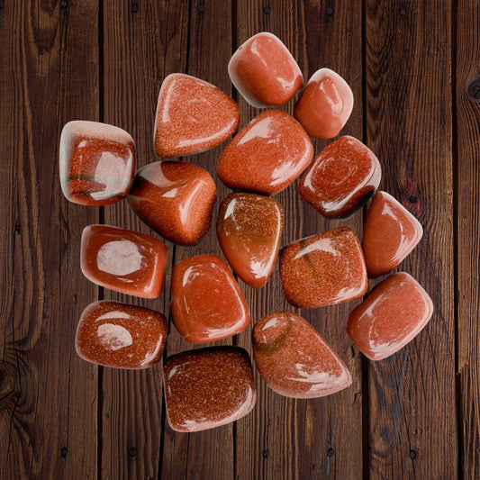 Goldstone Tumbled Stone – Stone of Ambition, Sparkle Energy & Confidence Booster