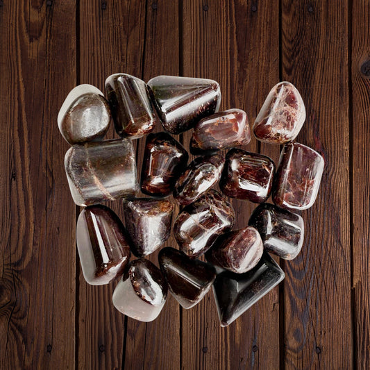 Almandine Garnet Tumbled Stone – Grounding, Courage & Vitality