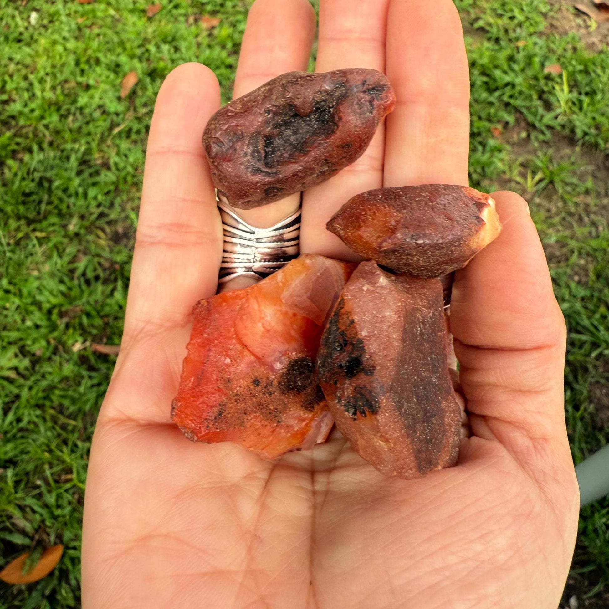 Rough Carnelian Stone – Natural Raw Gemstone for Healing & Crafting