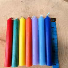 Set of 7 Chakra Chime Candles – 4" – Chakra Alignment and Ritual Magic