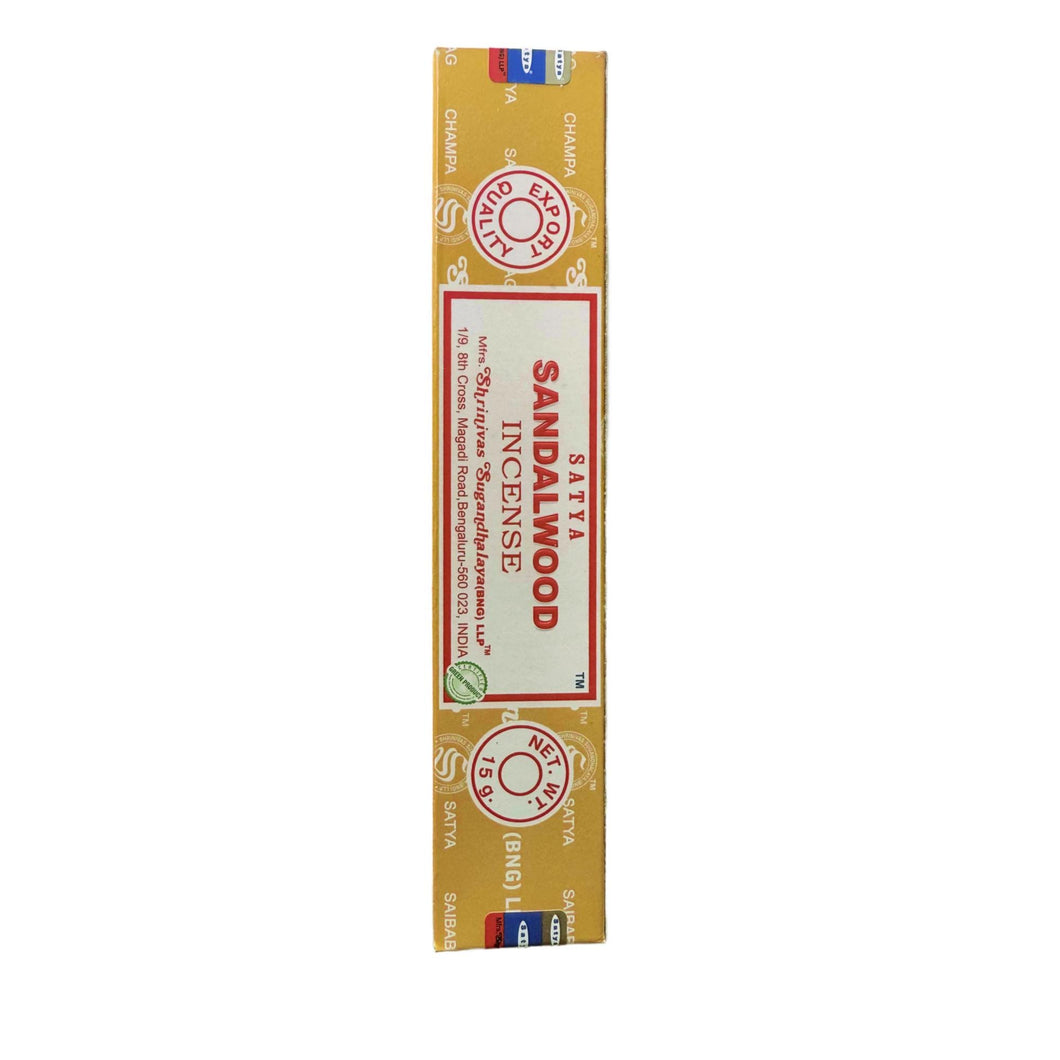 Satya Incense Sticks – Authentic Hand-Rolled Indian Incense for Meditation, Relaxation & Spiritual Cleansing