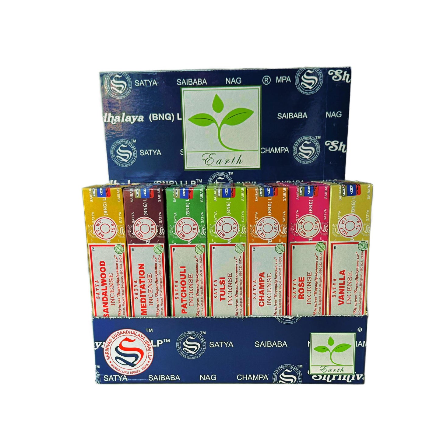 Satya Incense Sticks – Authentic Hand-Rolled Indian Incense for Meditation, Relaxation & Spiritual Cleansing