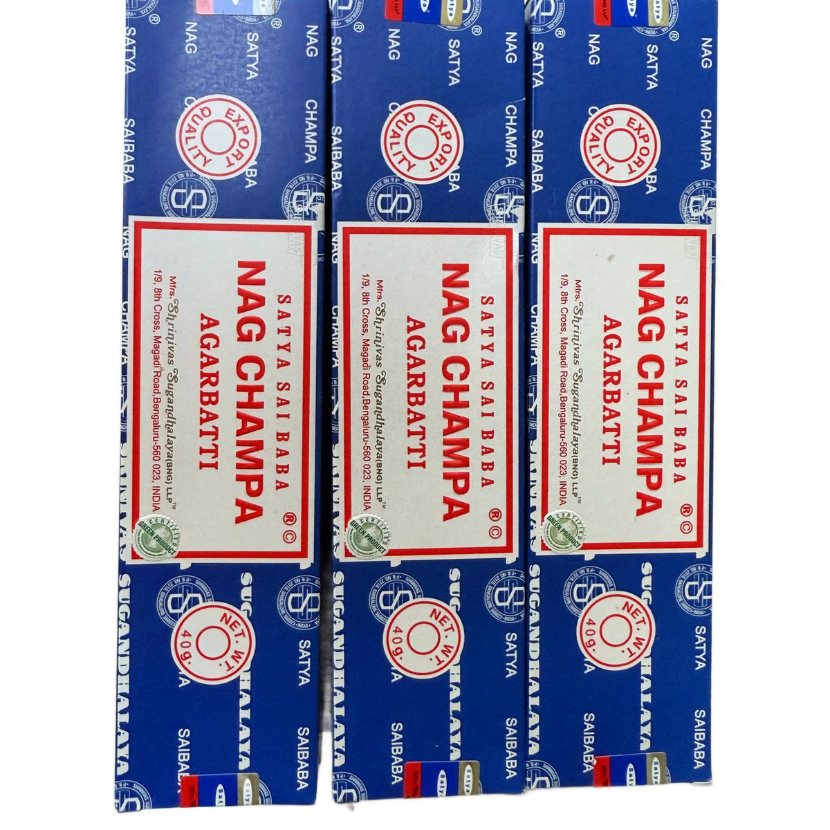 Nag Champa Incense Bundles – 10 g, 15 g, 40 g, 100 g, 250 g – Ritual Aroma