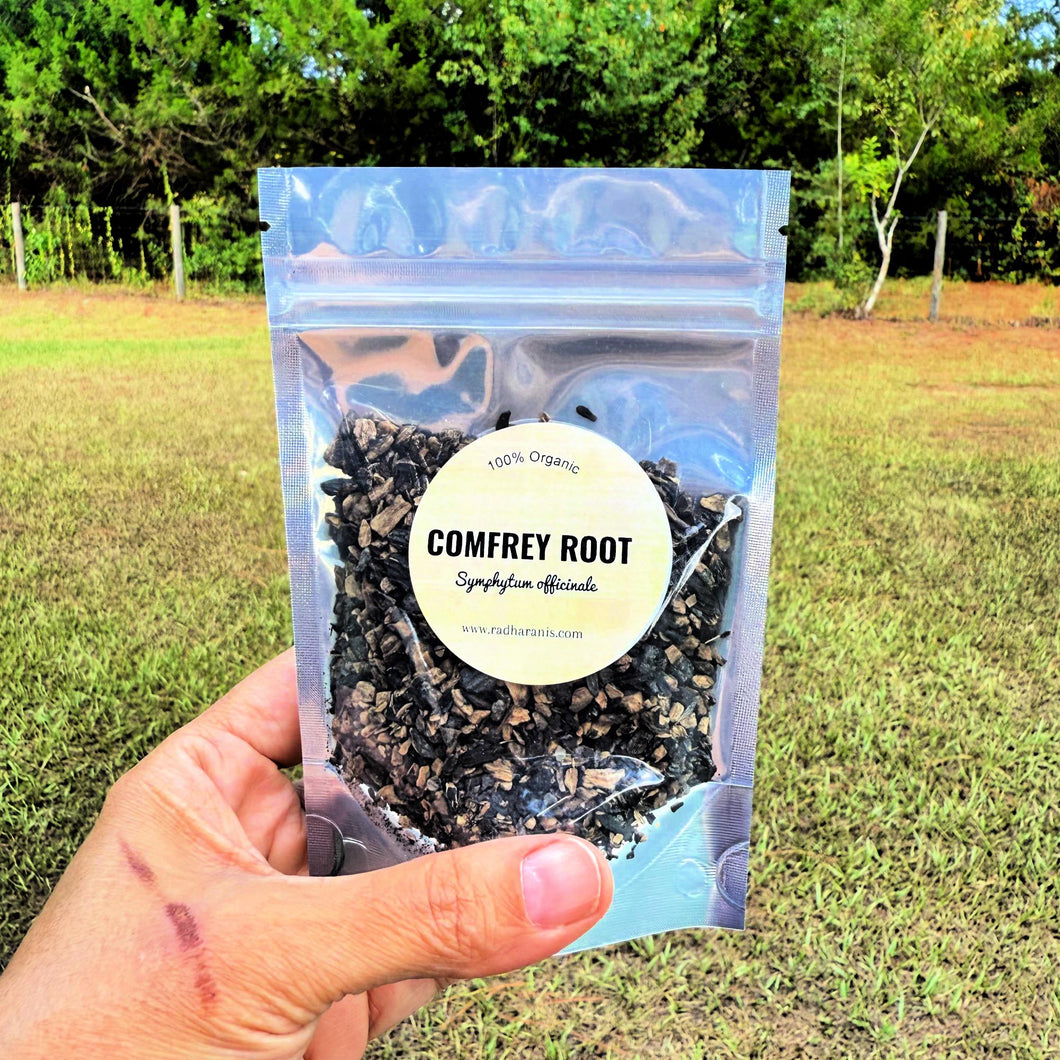 Comfrey Leaf | Dried Organic Herb | Wiccan and Pagan Apothecary | Earth Element | Healing & Protection Energy
