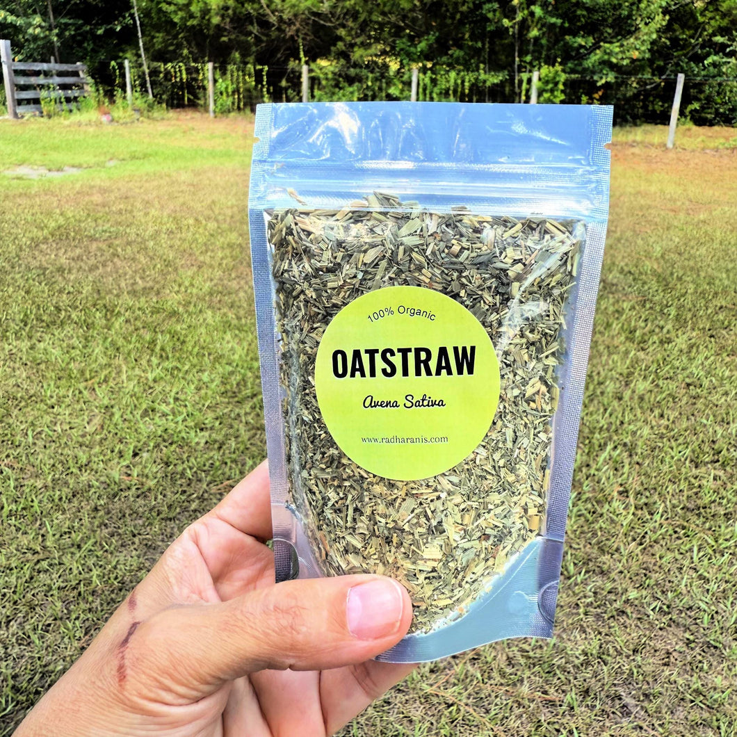 Oatstraw Herb | Dried Organic Avena sativa | Calming & Nourishing Energy | Earth Element