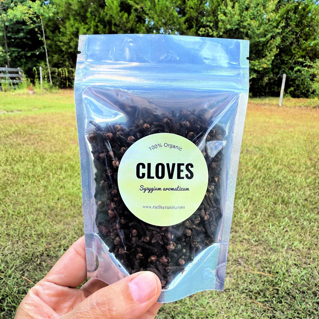Organic Whole Cloves – Natural Antioxidant & Oral Health Support | Dried Herbal Remedy
