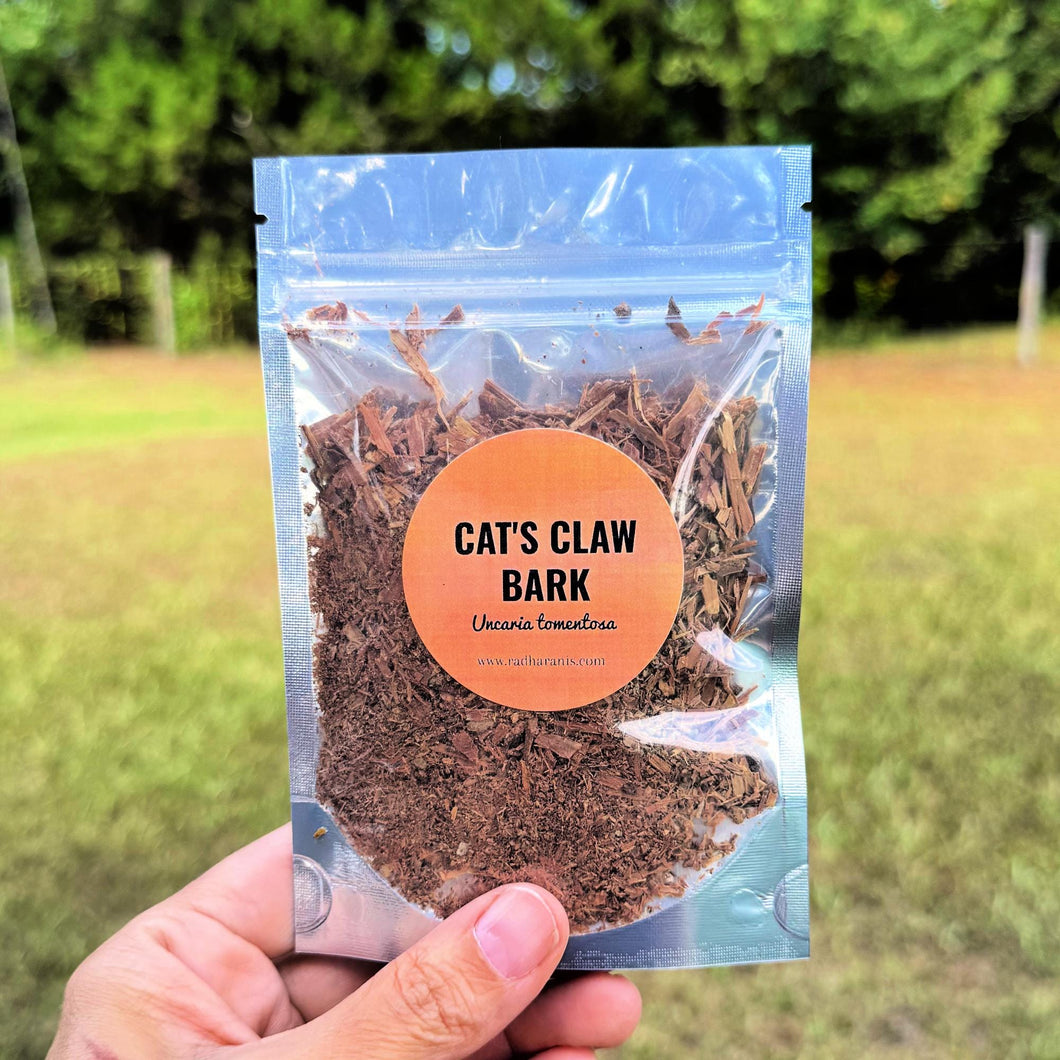 Wildcrafted Cat’s Claw Bark | Uncaria tomentosa | Ethically Harvested | Herbal Apothecary | Immune & Vitality Support (for educational use)