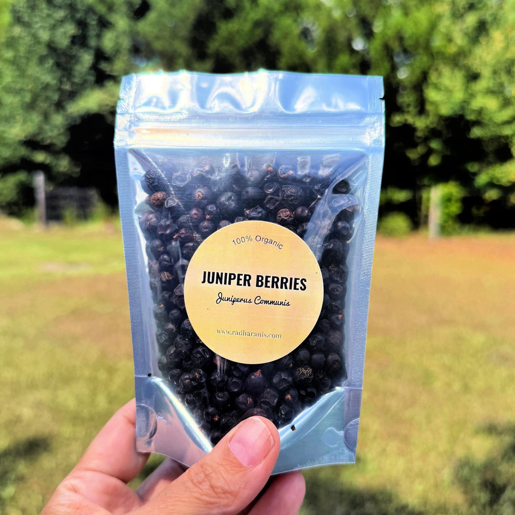 Organic Juniper Berries | Juniperus communis | Cleansing, Purifying & Aromatic Herb