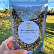 Lung & Throat Comfort Blend | Herbal Infusion for Calm Breathing and Vocal Ease | Caffeine-Free
