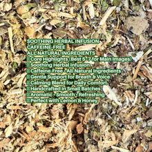 Lung & Throat Comfort Blend | Herbal Infusion for Calm Breathing and Vocal Ease | Caffeine-Free