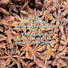 Wildcrafted Star Anise | Illicium verum | Whole Pods | Aromatic Spice & Herbal Use