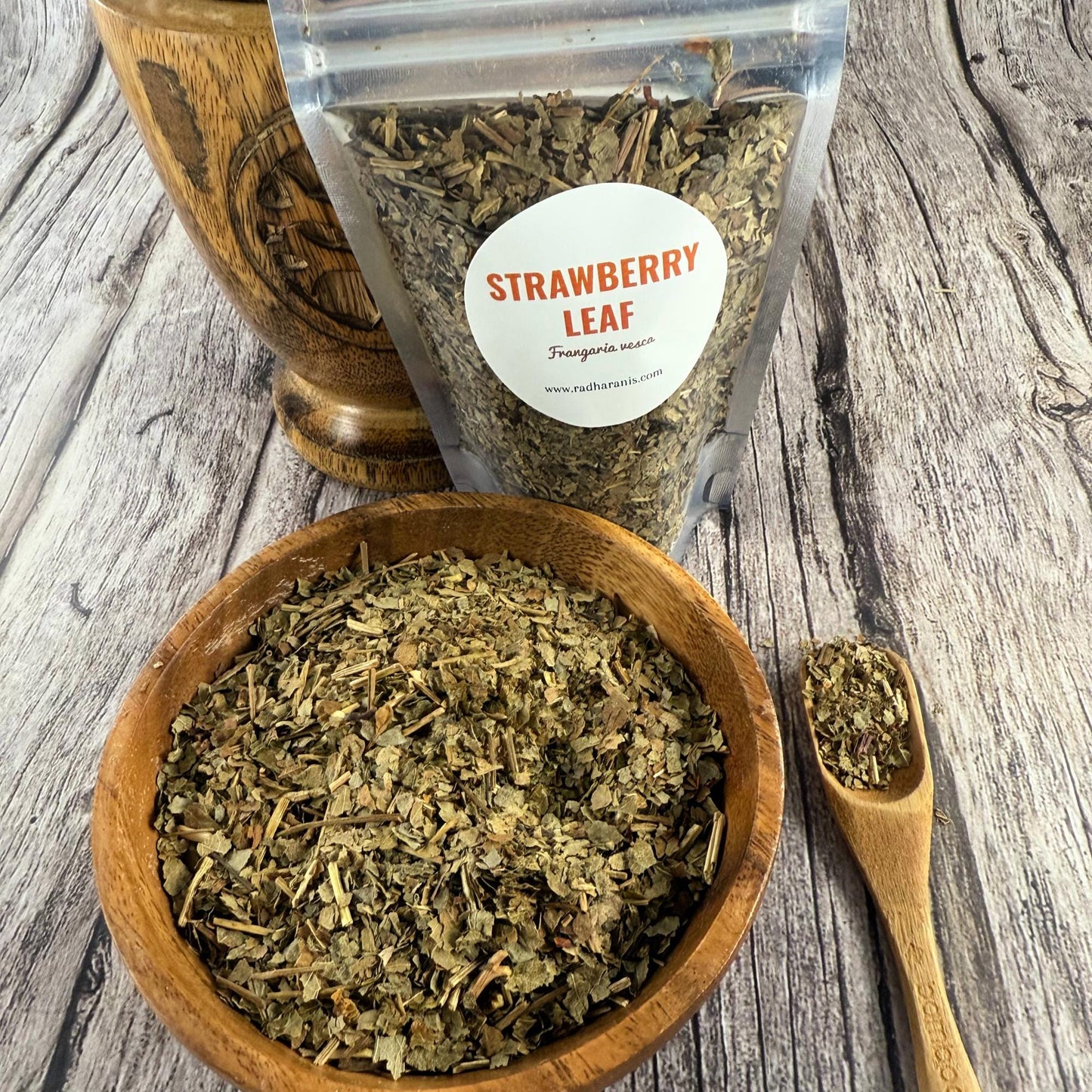 Wildcrafted Strawberry Leaf – Dried Herb | Herbal Tea, Crafting & Apothecary |
