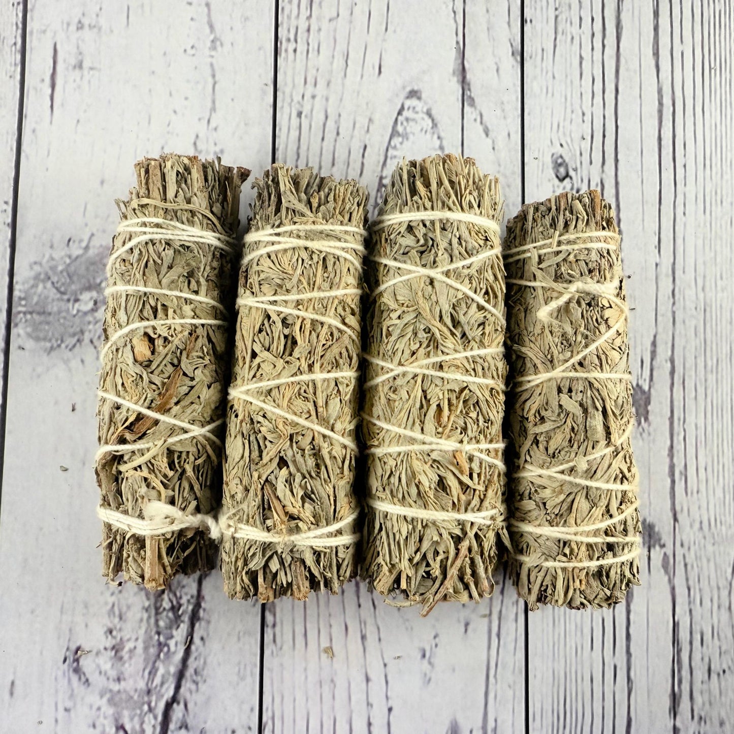 Shasta Sage Smudge Stick (Salvia Farinacea) | Spiritual Cleansing | Blue Sage | 1, 2, or 4 Pieces