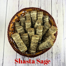 Shasta Sage Smudge Stick (Salvia Farinacea) | Spiritual Cleansing | Blue Sage | 1, 2, or 4 Pieces