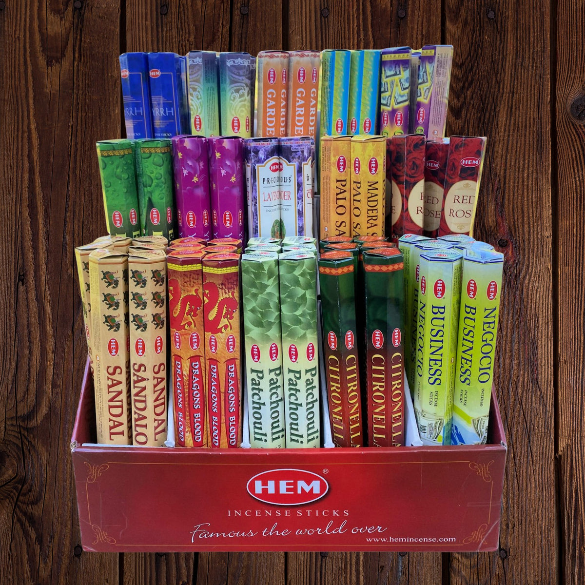HEM Incense Sticks - Aromatherapy, Meditation, Cleansing - 20 Stick Box