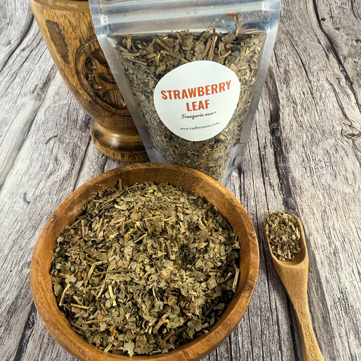 Wildcrafted Strawberry Leaf – Dried Herb | Herbal Tea, Crafting & Apothecary |