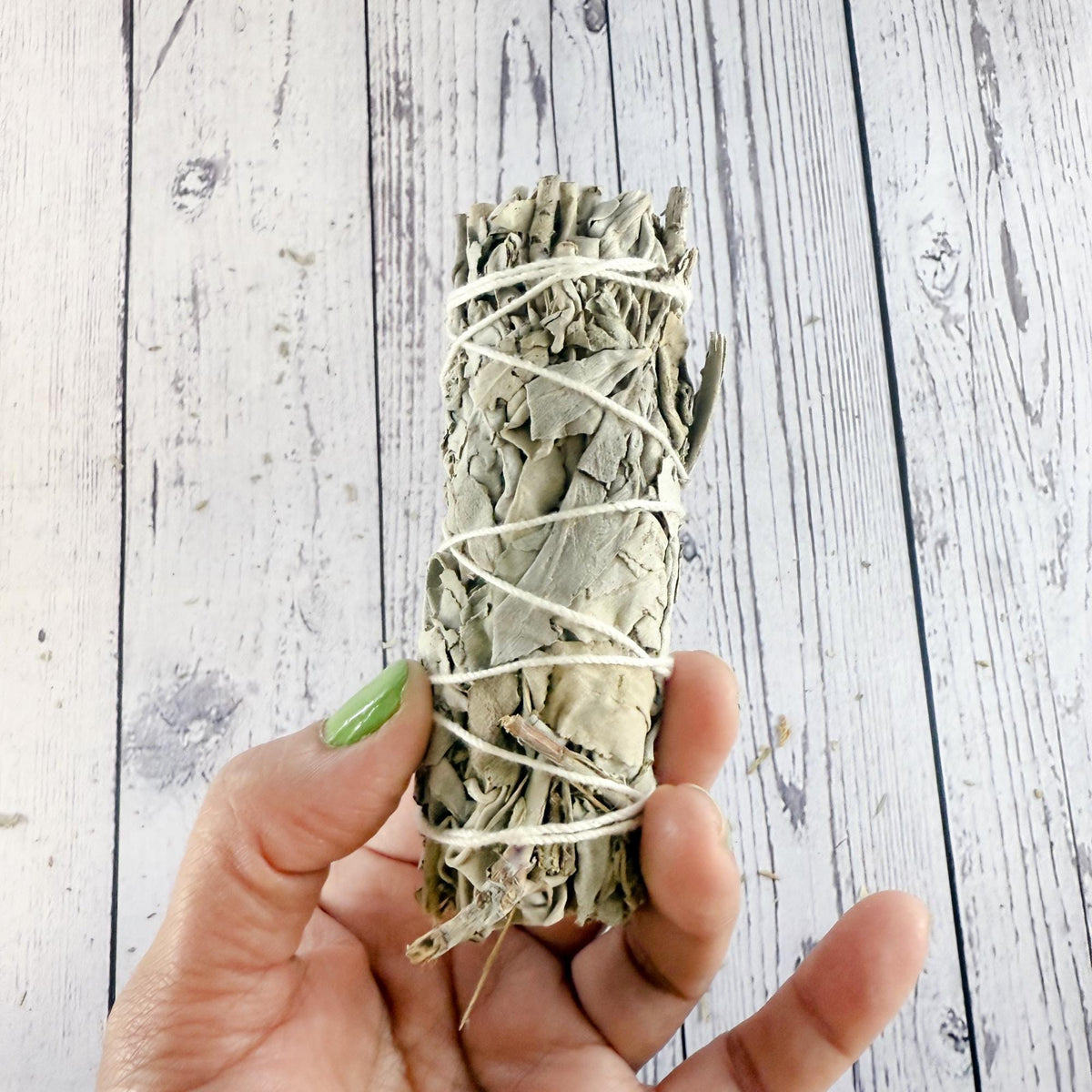 White Sage Smudge Stick • Spiritual Cleansing • Energy Purification • Meditation & Ritual Herbs • Home Blessing Bundle