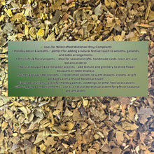 Wildcrafted Mistletoe – Dried Herb for Crafts, Decor, Wreaths & Holiday Projects