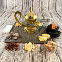 Granular Resin Incense Starter Kit | Charcoal Burner, Camphor, Tongs Included