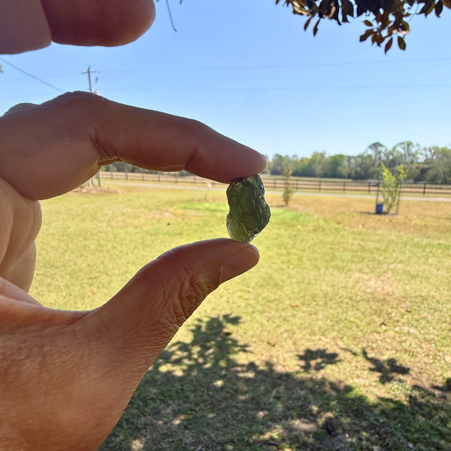 authentic Moldavite transformation crystal